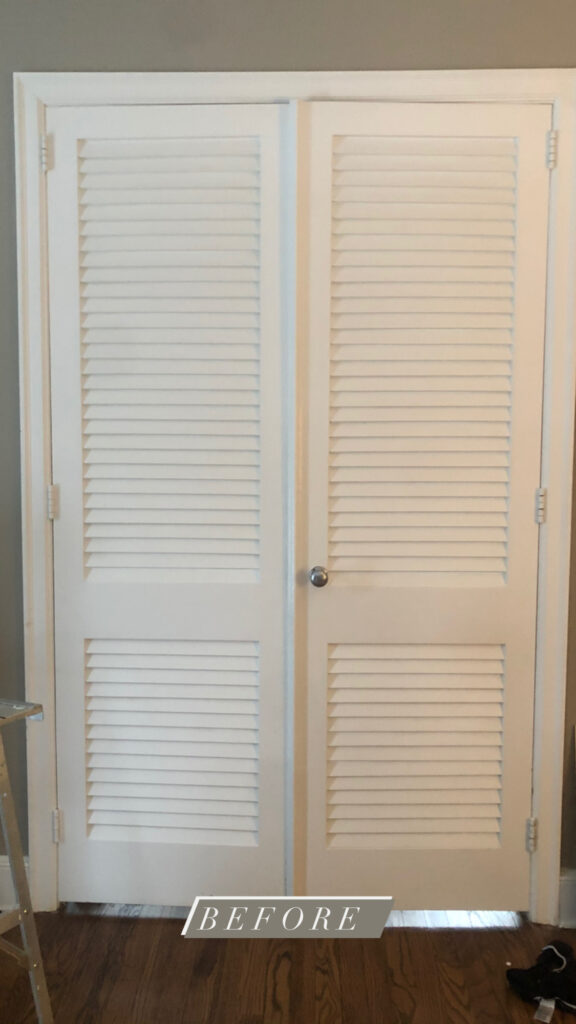 Update Louvered Doors For Under 100